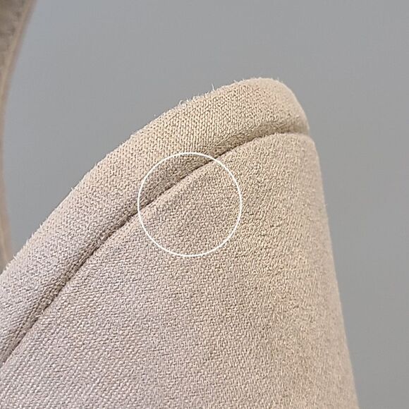 G by Guess Womens Beige Lace Up Cutout Platform Wedge Booties 9.5M - Picture 15 of 16